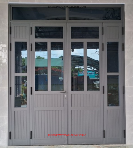 CỬA NHÔM XINGFA 4 CÁNH CHIA O